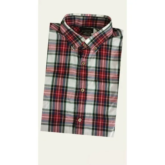 ZARA BLACK TAG Mens Plaid Long Sleeve Shirt Size L Super Slim Fit EX COND - Picture 1 of 6